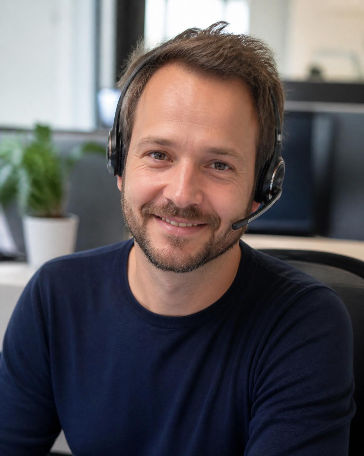 EZ Contact Center customer service agent